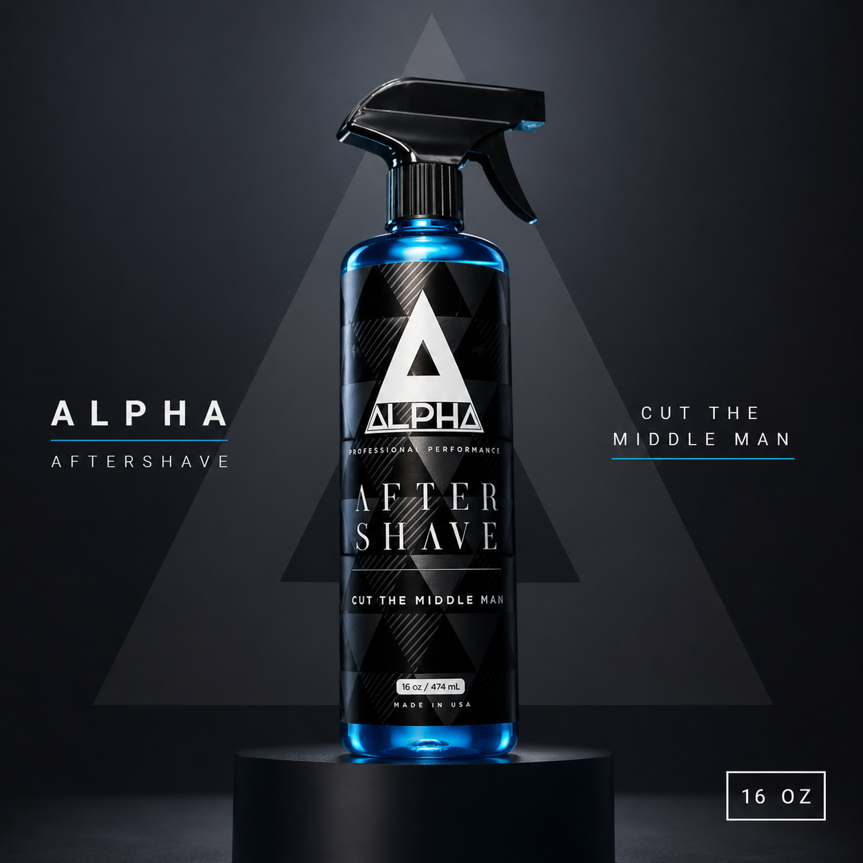Alpha Premium Aftershave 16oz