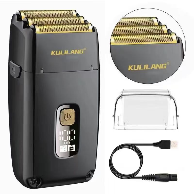 Kulilang Pro Triple-Foil Rechargeable Electric Shaver