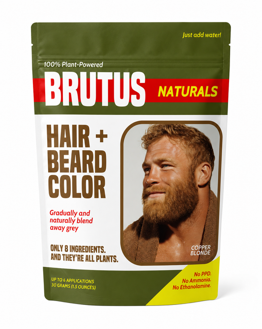 BRUTUS Naturals Hair + Beard Color — Copper Blonde
