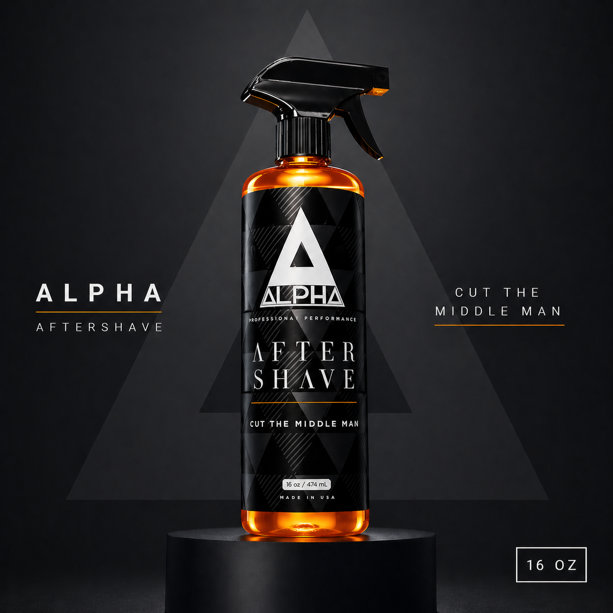 Alpha Signature Bleu Aftershave Spray 16oz