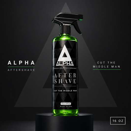 Alpha Aftershave – Invictus Green 16oz
