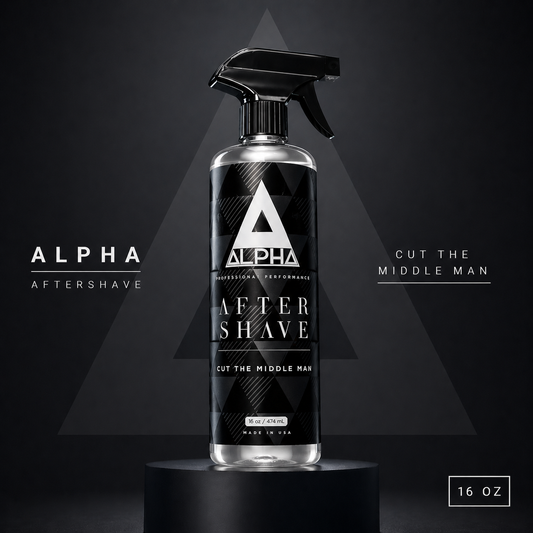 Alpha BURBERRY Clear Aftershave 16oz