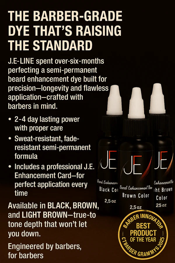 3 Semi-Permanent Beard Enhancement dye 2.5 OZ Each