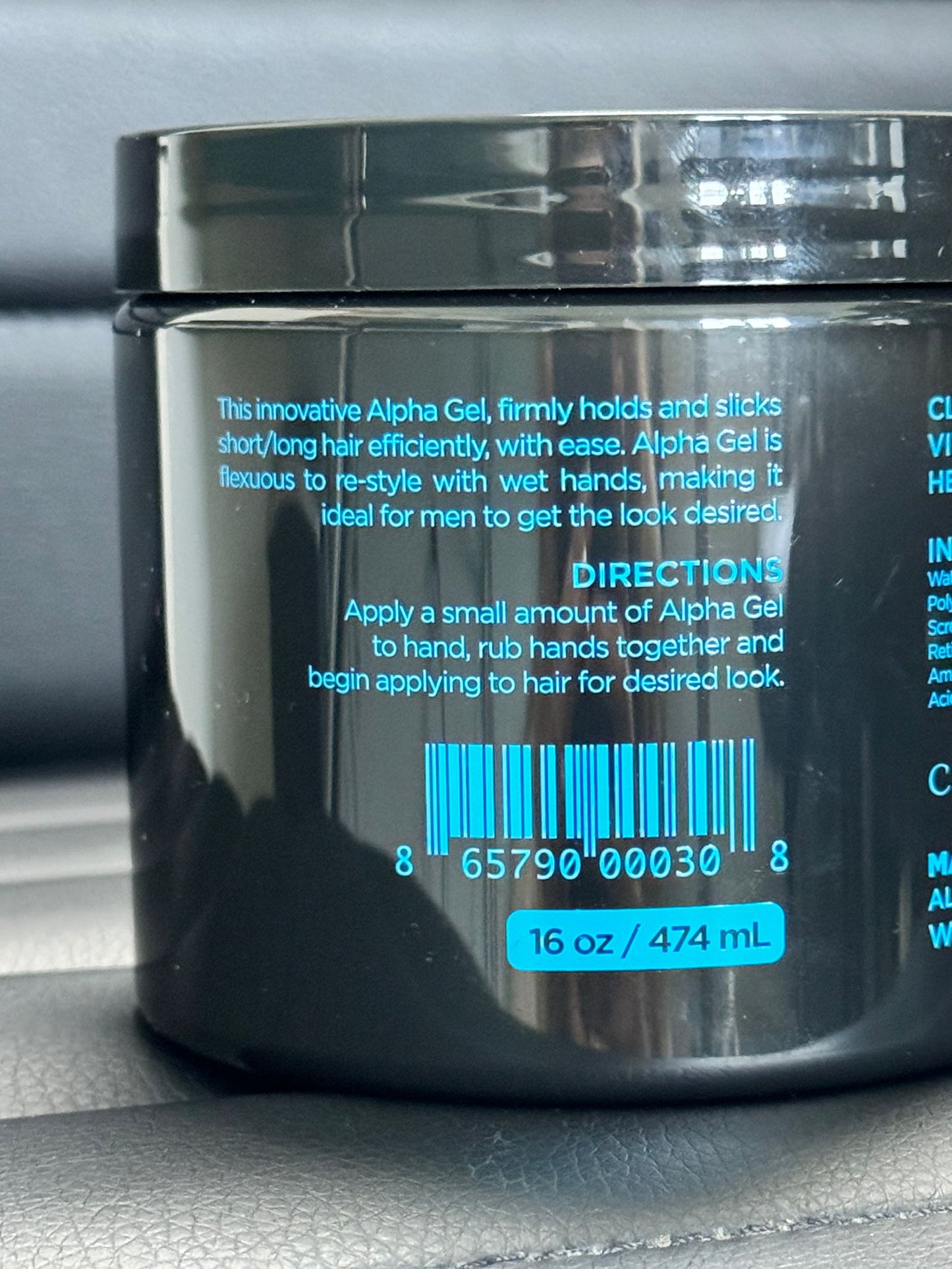 Alpha Hair gel ( Blue)