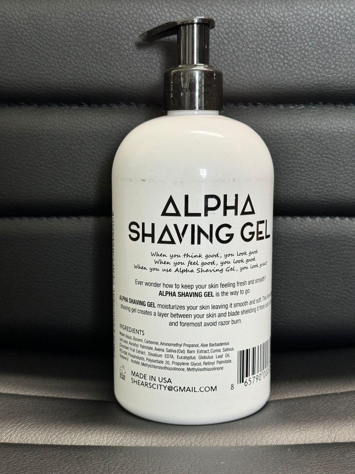 Alpha Shaving Gel 16oz