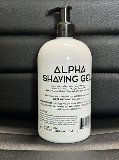 Alpha Shaving Gel 16oz