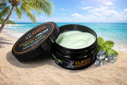 Classic Samurai Shaving Cream Menthol & Mint