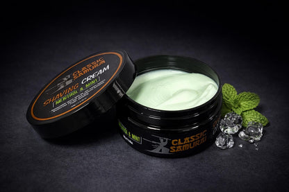 Classic Samurai Shaving Cream Menthol & Mint
