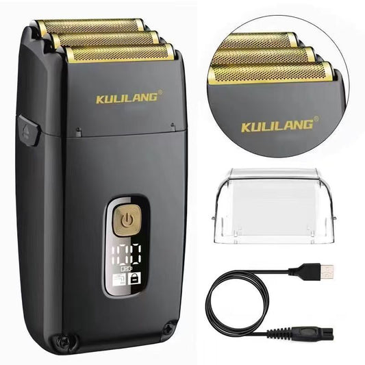 Kulilang Pro Triple-Foil Rechargeable Electric Shaver