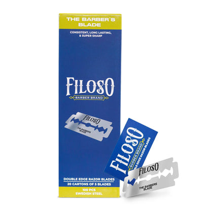 Filoso Barber Brand Blades 5 Boxes
