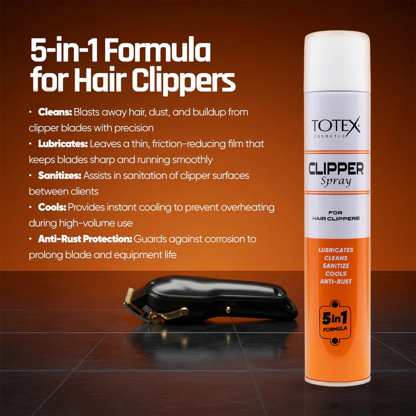 3 Pack CLIPPER Spray 5-in-1 Formula for Hair Clippers