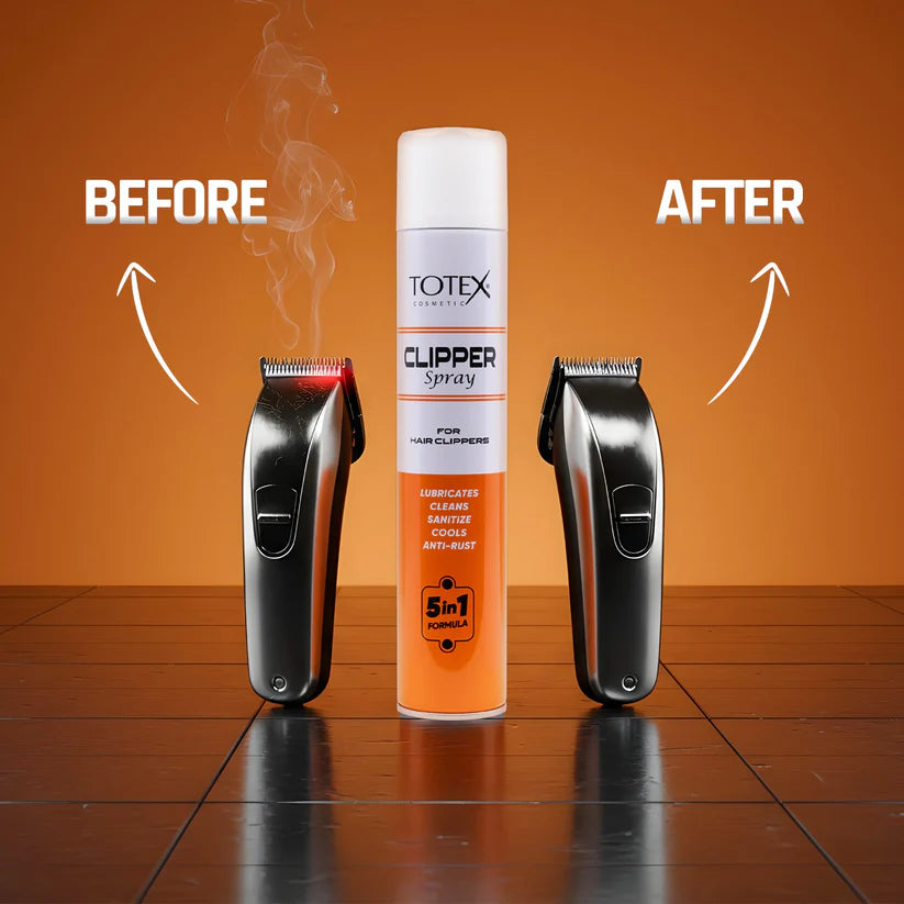 3 Pack CLIPPER Spray 5-in-1 Formula for Hair Clippers